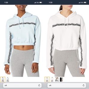Adidas cropped hoodies sweater bundle